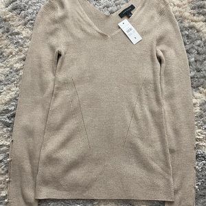 NWT Adorable Ann Taylor Beige Sweater